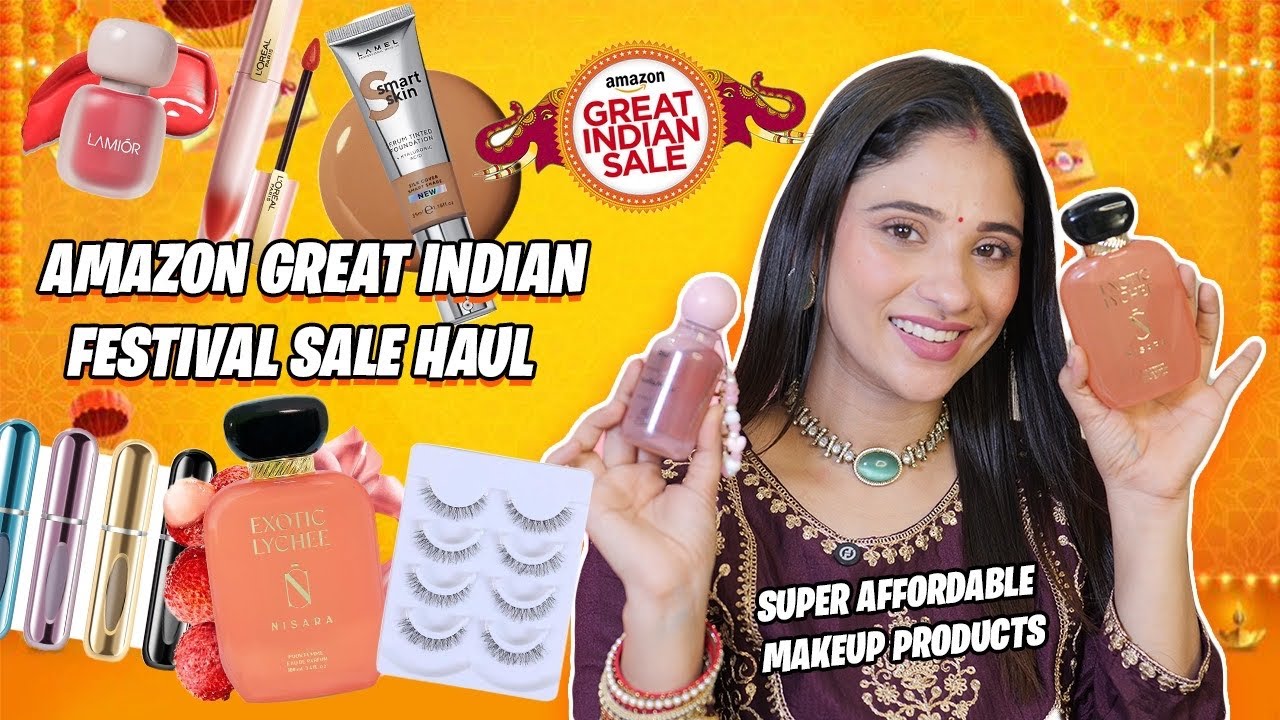 Try these Festive amazing finds || Amazon beauty I swear love them ❤️