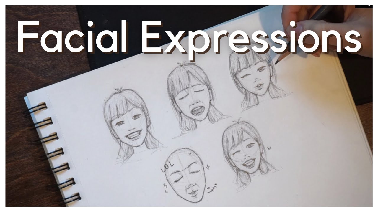 FACIAL EXPRESSIONS | (Notion Digital Art Study Guide Series - Week 11)