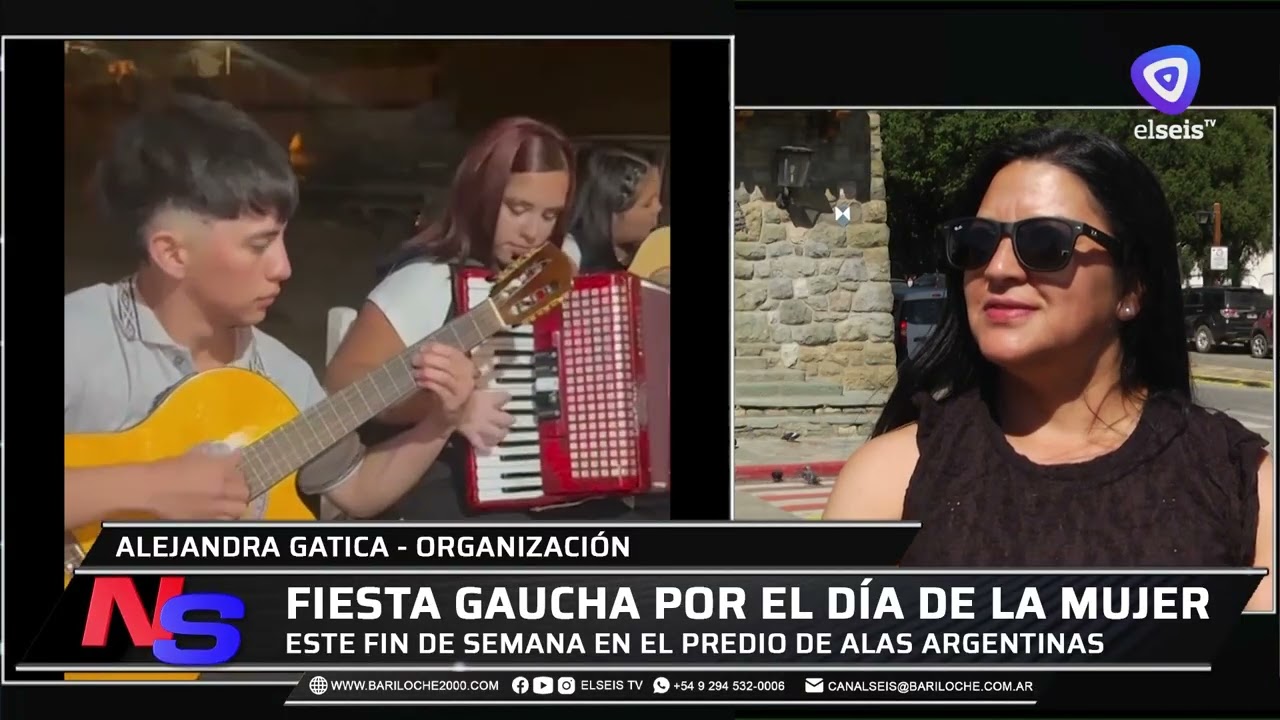Fiesta gaucha en el predio de Alas Argentinas por el Día de la Mujer Trabajadora