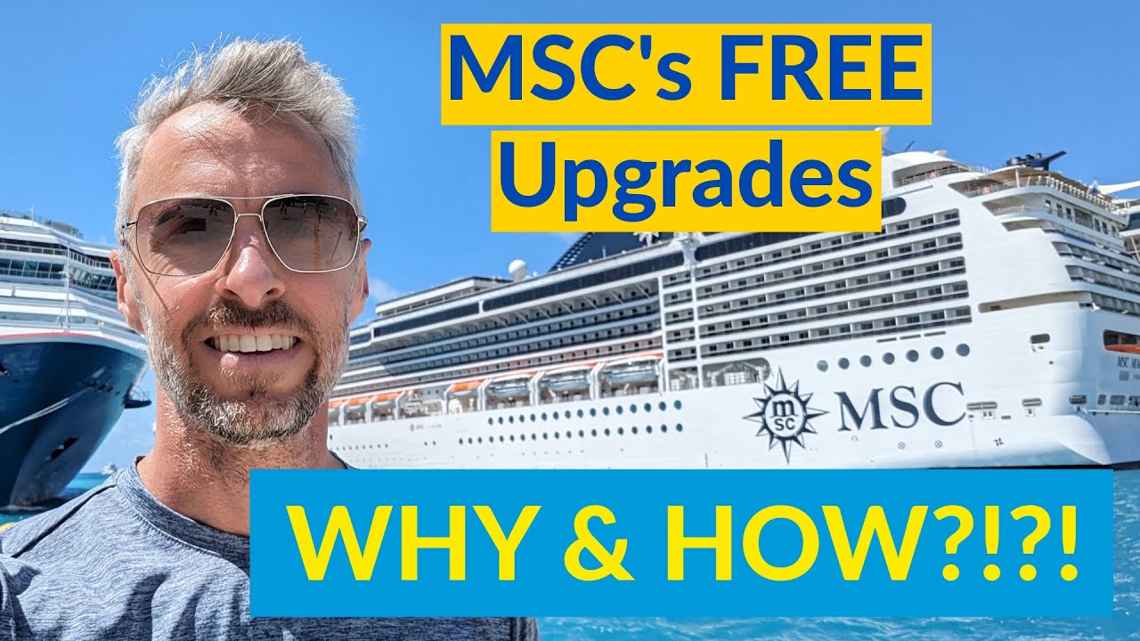 My Free Upgrade on MSC Cruise! I Finally confirmed they do happen!