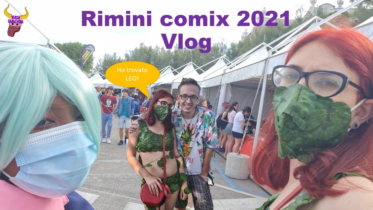 vlog rimini comix 2021