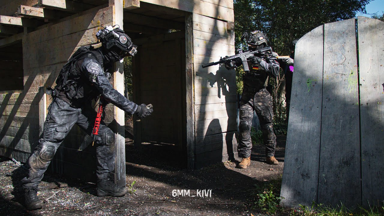Airsoft Park Aachen Gameplay 1.10.23 Mit Team Redhawk und Friends❤️‍🔥