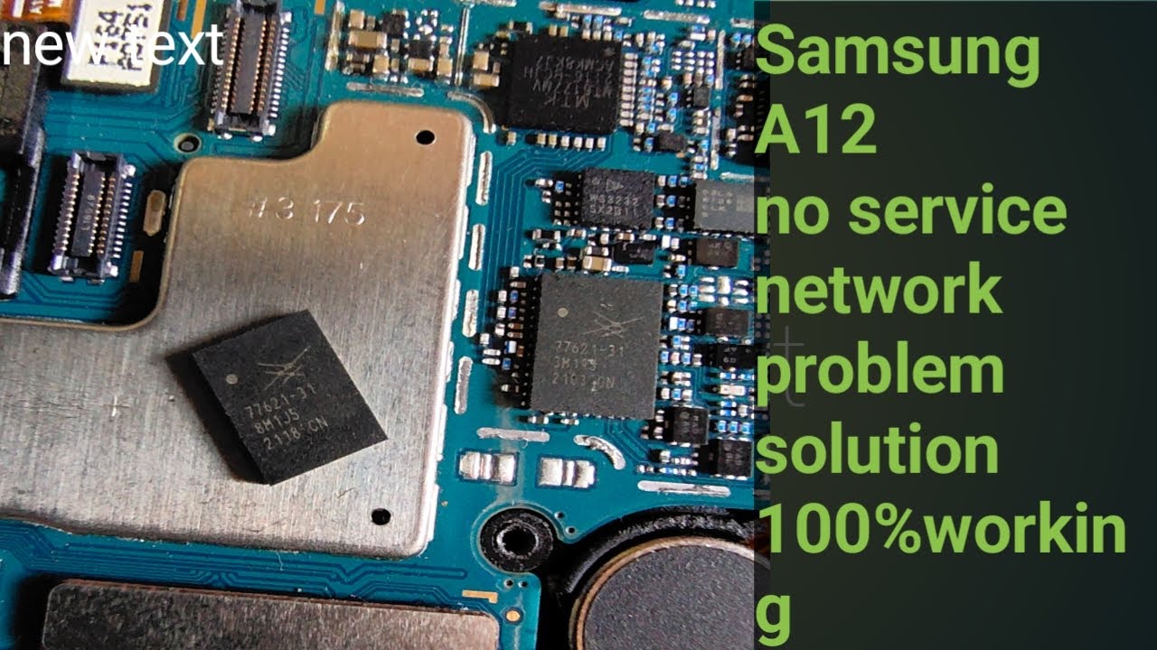 samsung a12 no service problem solution 100% working