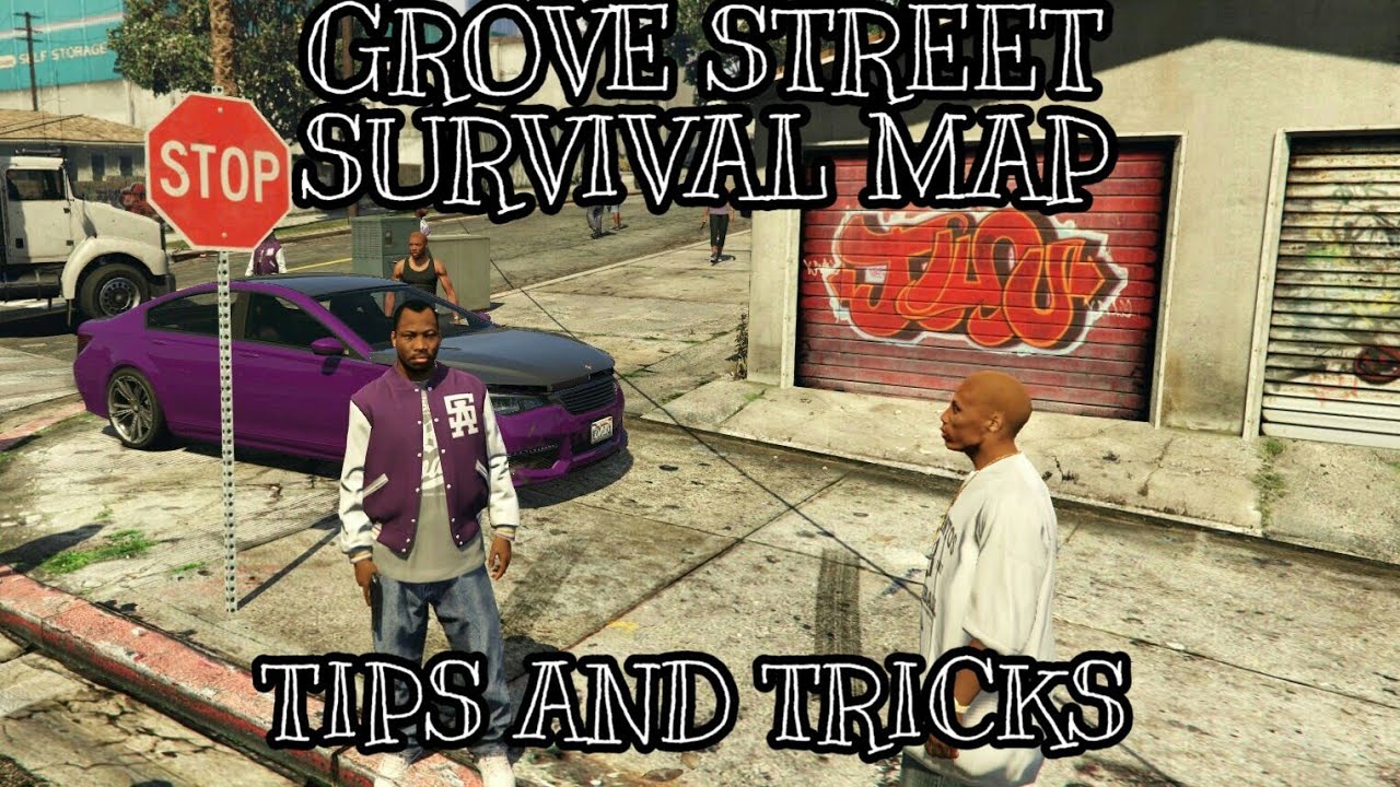 TIPS AND TRICKS TO COMPETE THE NEW SURVIVAL MAPS: GROVE STREET SURVIVAL MAP
