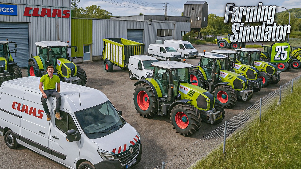 Quand ta Ferme ne possède que du Claas sur Farming Simulator 25, Voici ce que ça Fait