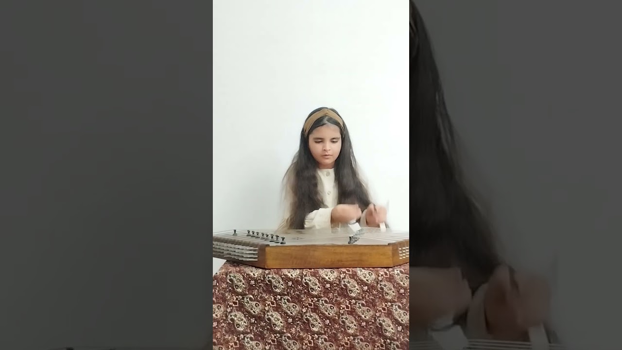 قطعه تمنا اثر استاد پرویز مشکاتیان (نوازنده سنتور:آنیتا پوریامنش)
