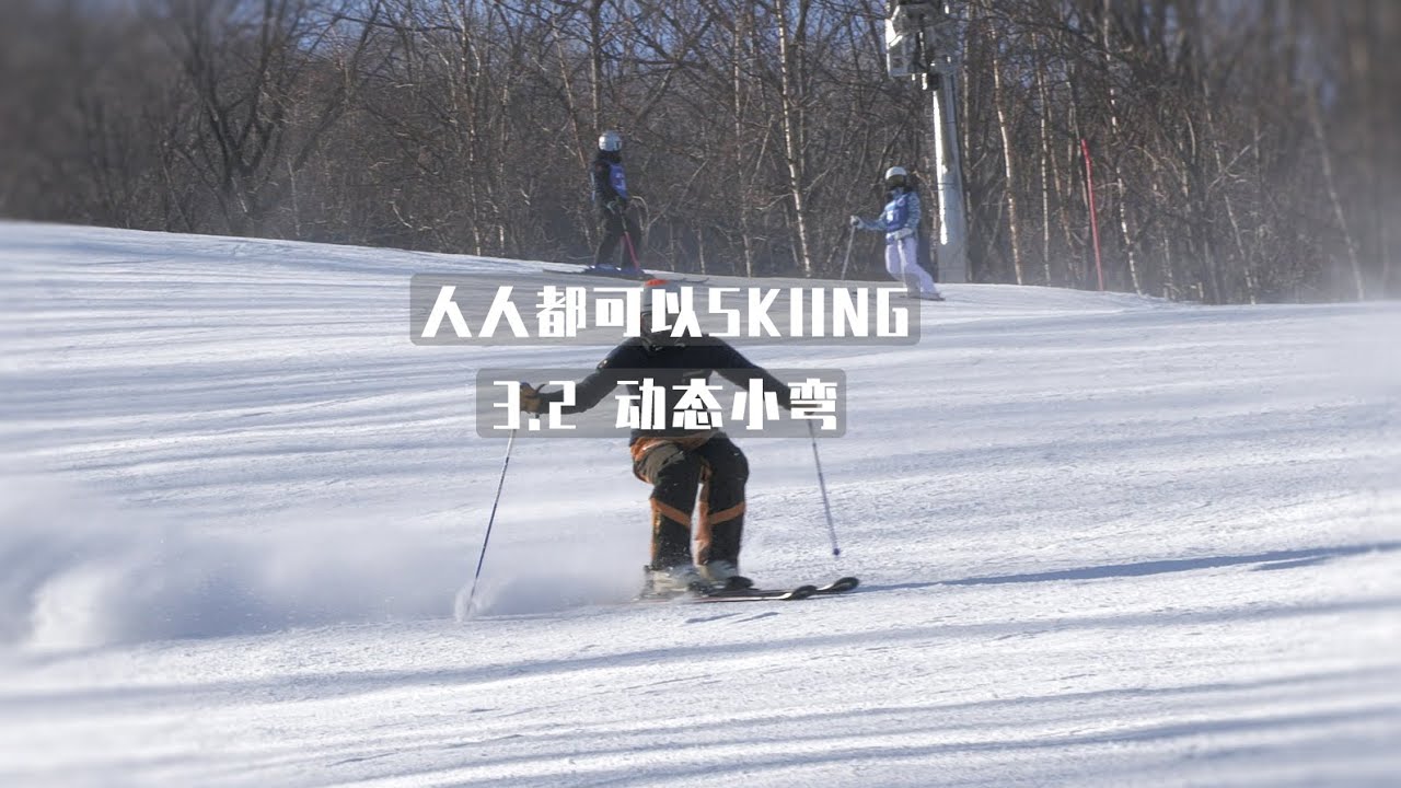 3 2 动态小弯 |人人都可以SKIING