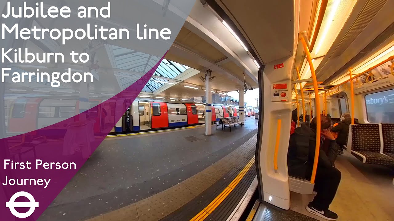 London Underground First Person Journey - Kilburn to Farringdon
