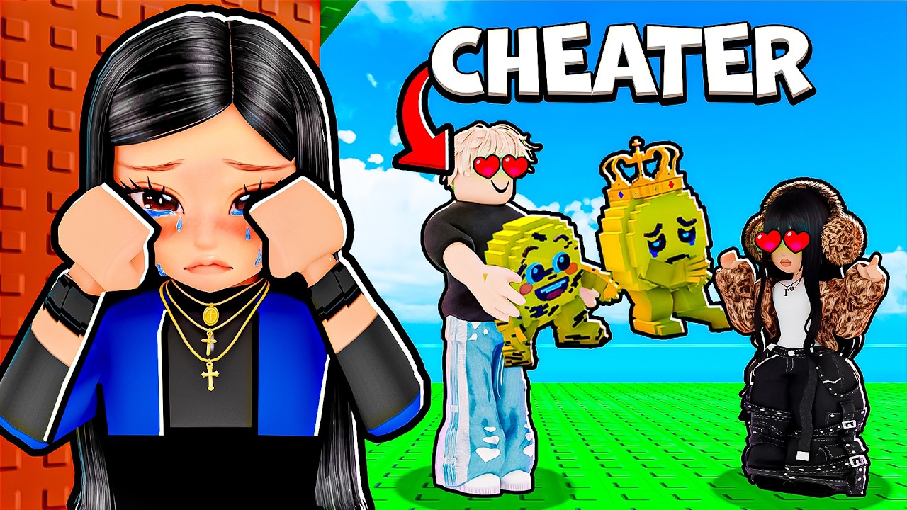 My Crush CHEATED ON ME, So I Stole His *RAREST* Brainrot in Escape Tsunami!