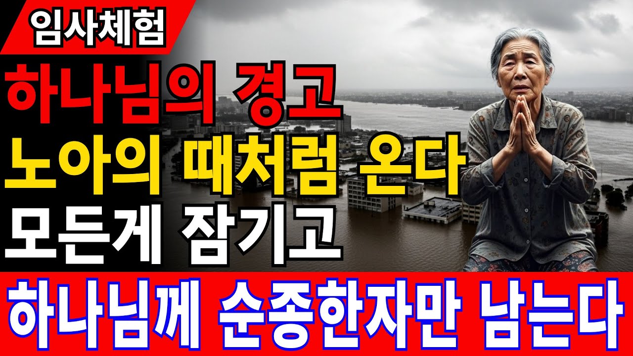 [임사체험] 40일 홍수 계시 