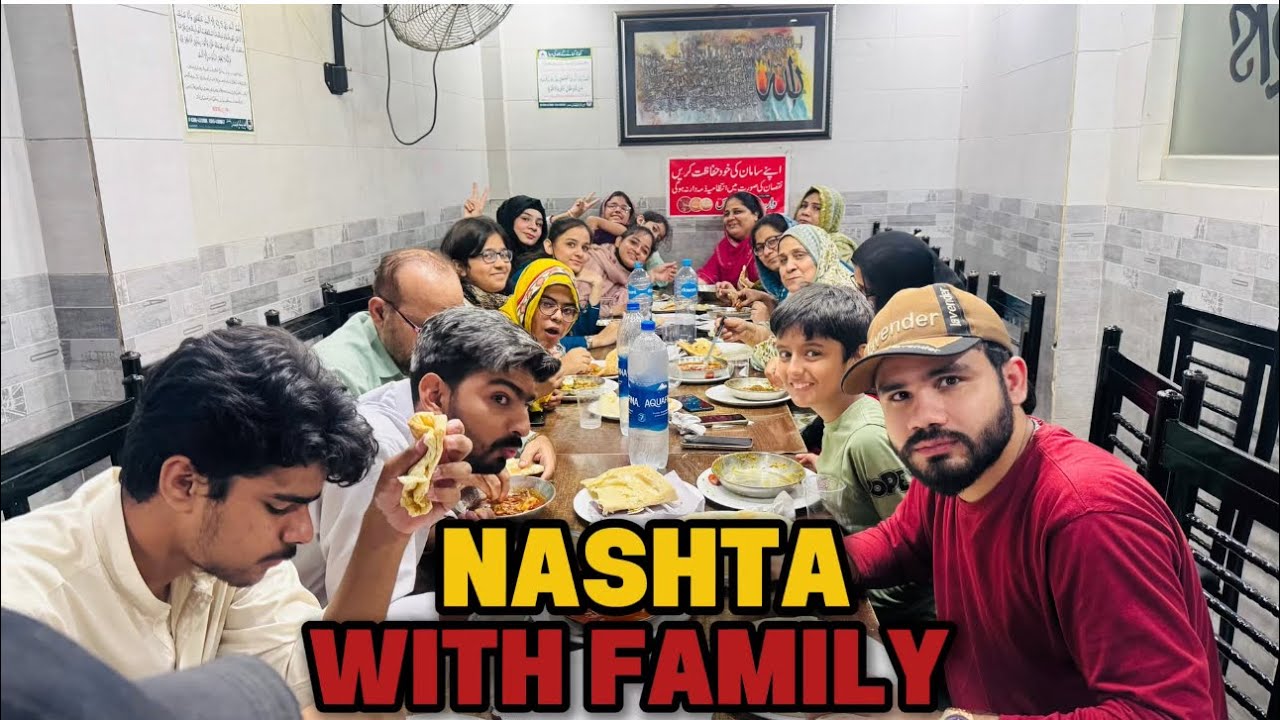 We Went To BiBi Pak Daman 😊ll Nashta With Whole Family 🥰