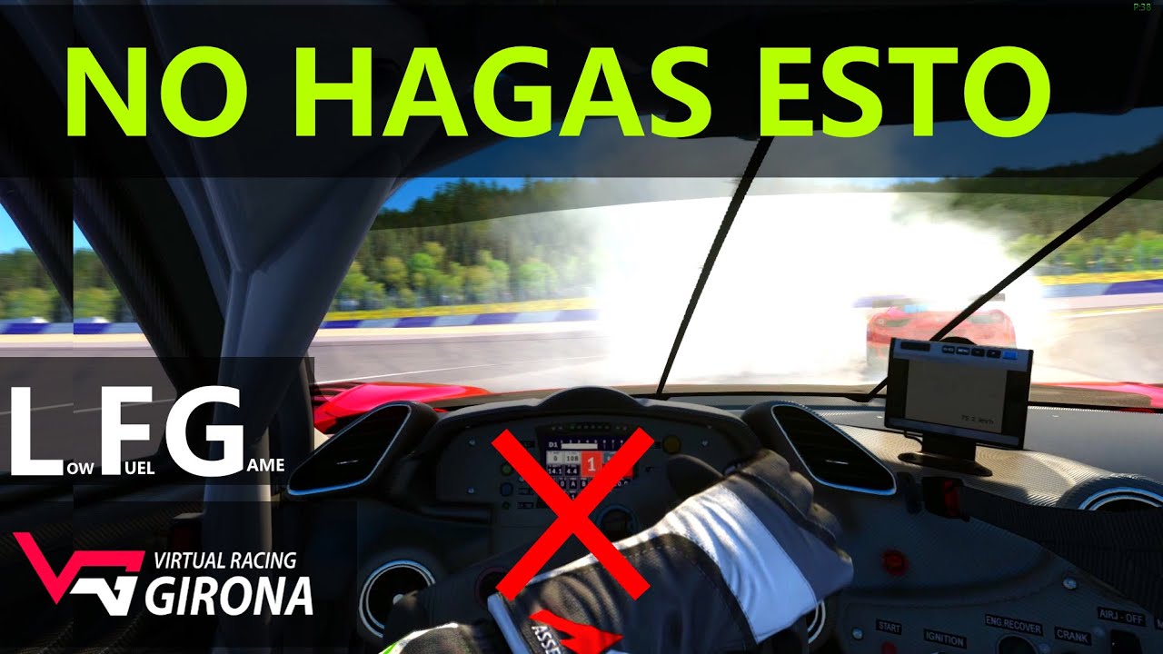🚀Con este ejercicio simracing (LFG) aprenderás a conducir mas fino