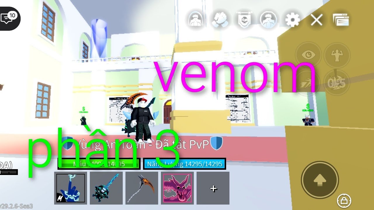 [venom]seri dùng tất cả các trái để săn sea và đánh giá sức mạnh (nên lưu ý đây là ý kiến cá nhân)