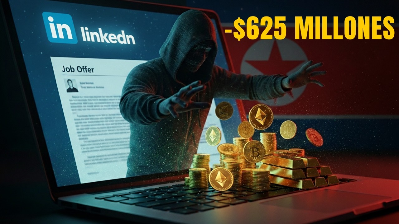 Cómo Corea del Norte Robó $625 Millones con LinkedIn
