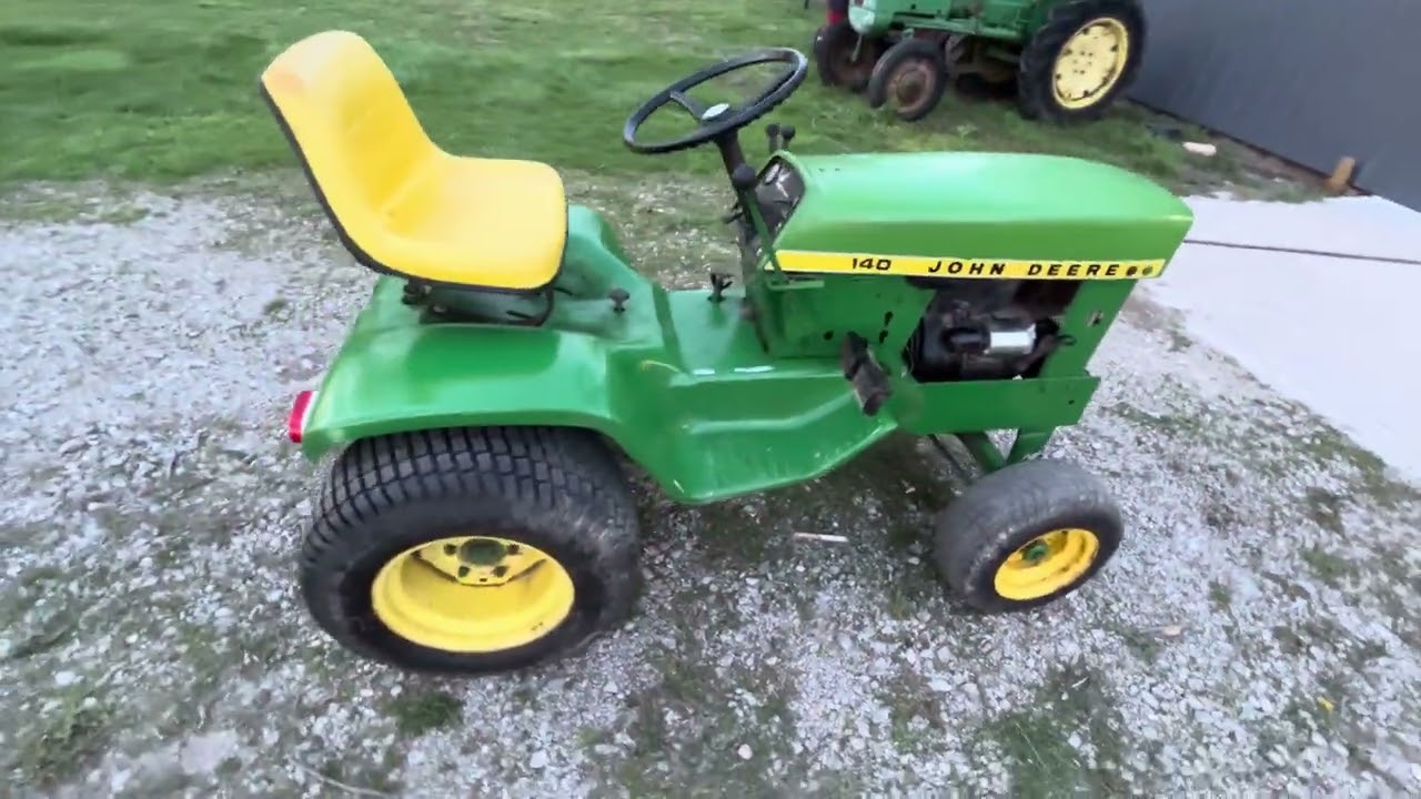 John Deere 140 H3 I bought with a bad engine…… or was it?