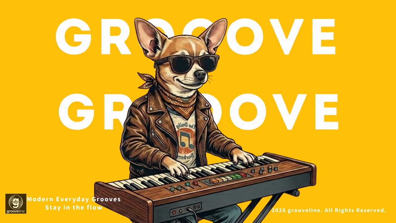【Playlist】GROOVE POP｜気分UP思わずリズムに乗ってしまうグルーブCool & Laid-back｜Chill JAZZ POP hop Study Work