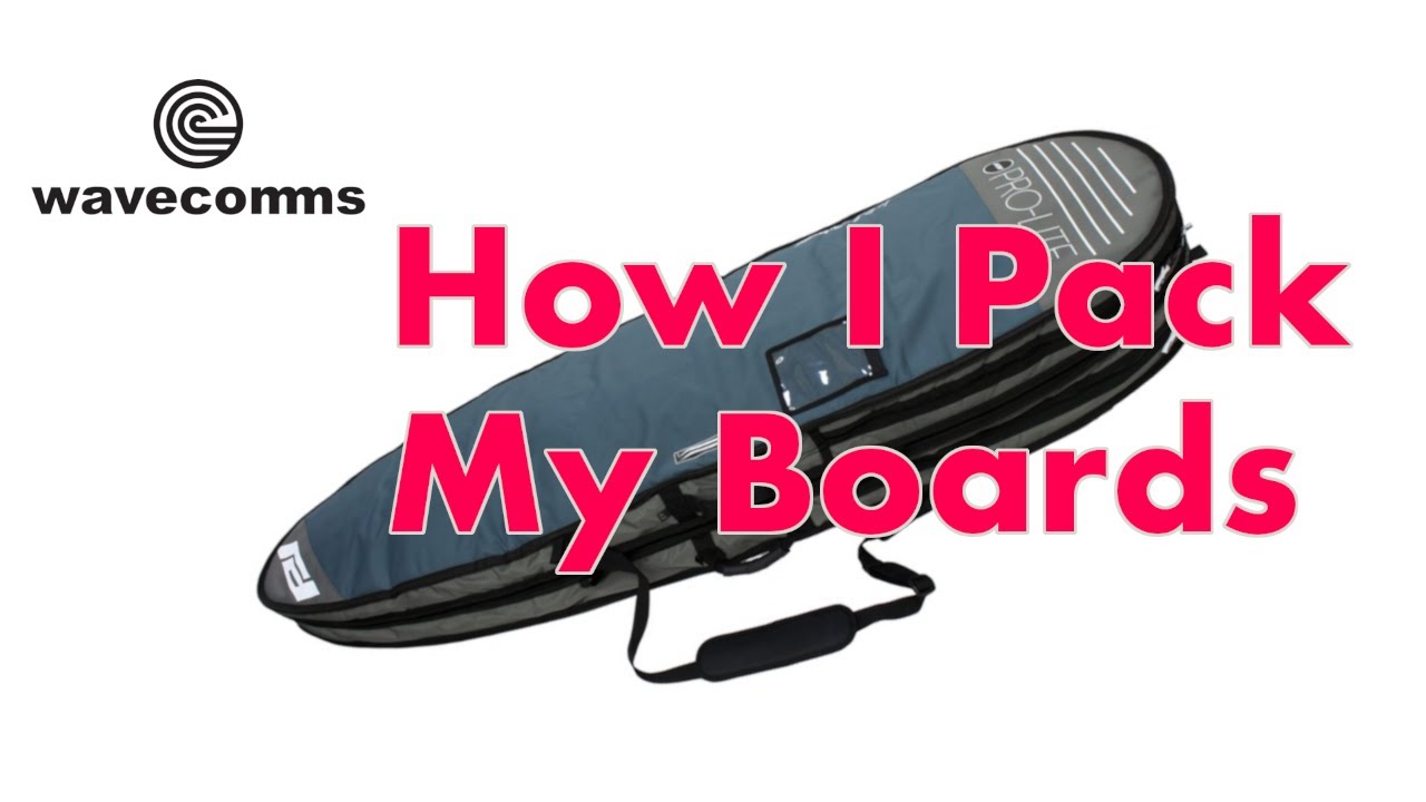 My approach to avoiding damage when flying with boards.