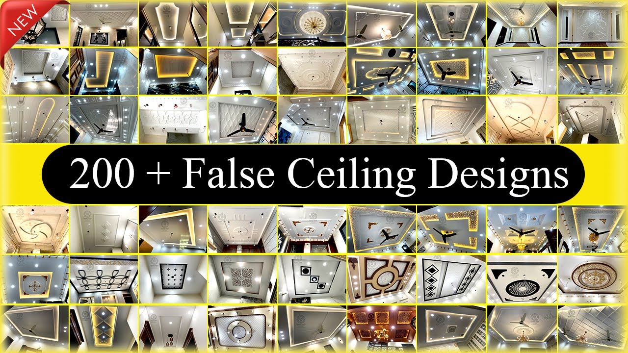 200+ False Ceiling Design Ideas 2025 : Modern Ceiling Design