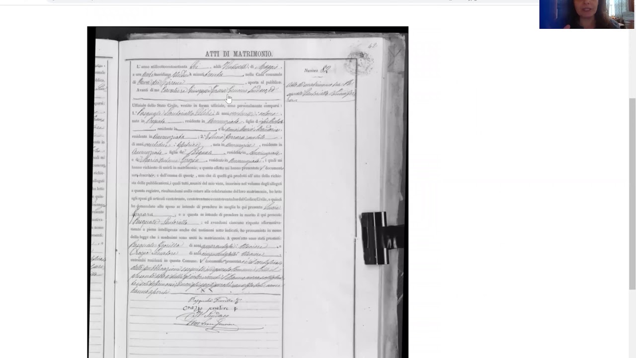 Come trovare un documento non visibile su familysearch sul sito Antenati