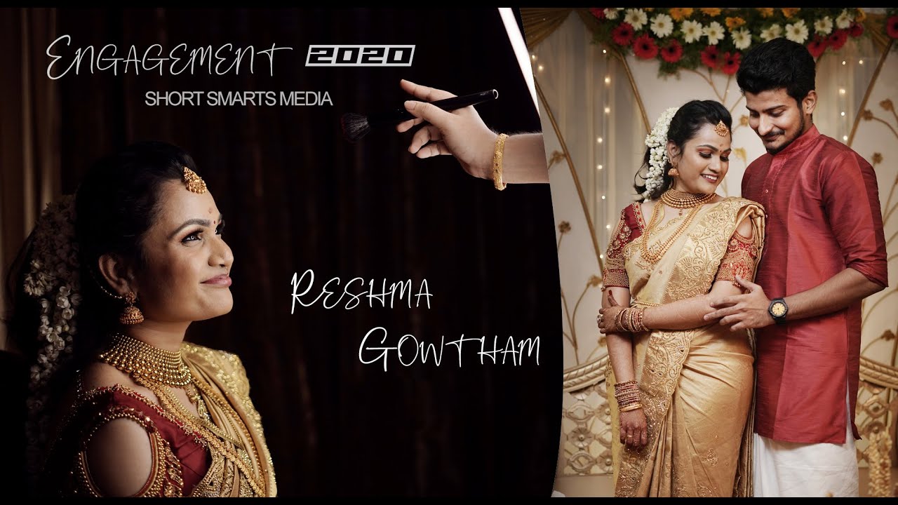 ENGAGEMENT 2020 | Reshma | Gowtham | Renith's SHORT SMARTS MEDIA | CANDID VIDEO | HIGHLIGHTS |