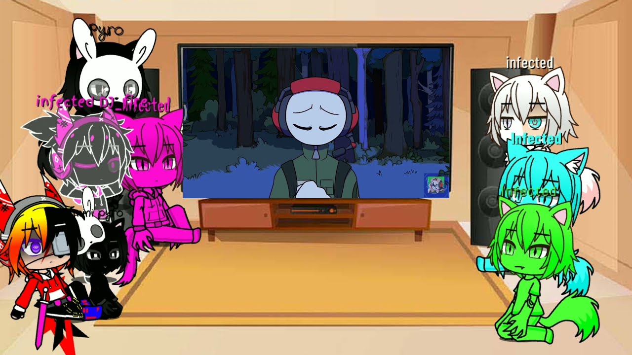 Transfur Outbreack реагирует на karma meme (henry stickmin) part 1