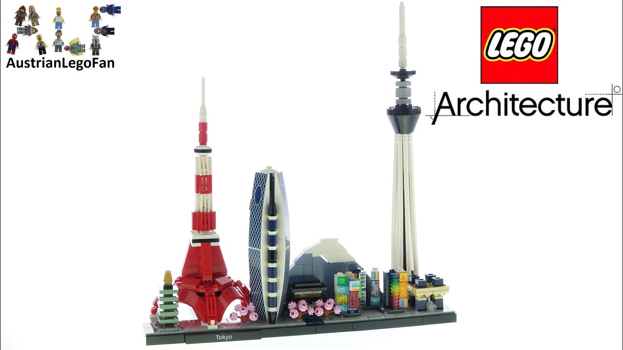 Lego Architecture 21051 Tokyo Skyline - Lego Speed Build Review