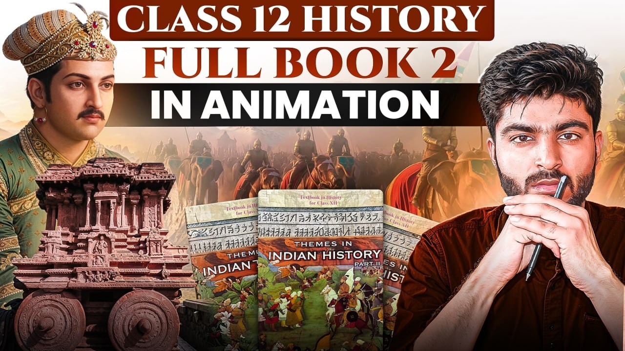 Class 12 History Book 2  One-shot | Full Syllabus In Complete Animation
