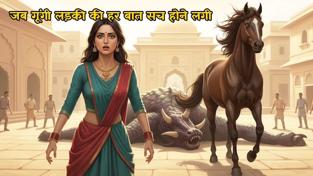 जब गूंगी लड़की की हर बात सच होने लगी | जादुई रहस्यमयी कहानी | Hindi Fantasy Story