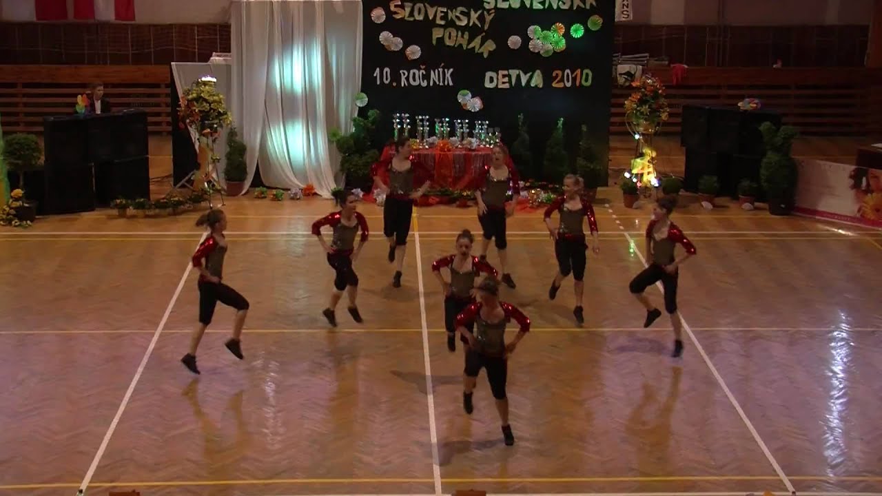 Hydrorock Girls Formation Detva 2010 1st place