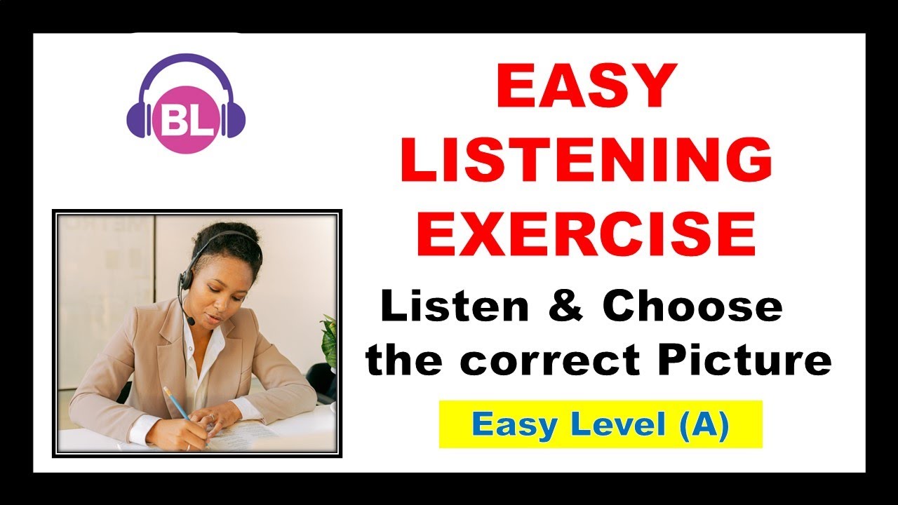 Listen and choose the correct picture: Level A2 - Easy English Lesson