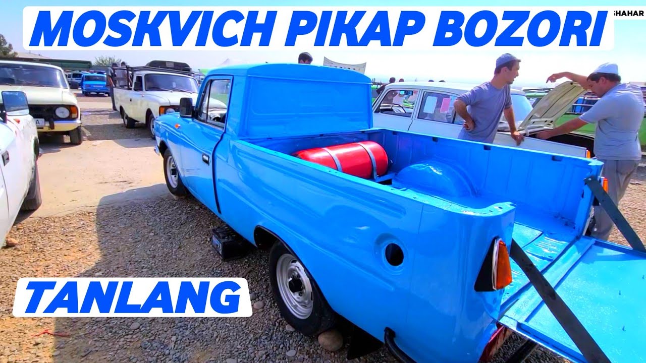 Moskvich pikaplar bozorga ko‘p chiqdi va rodnoy moskvich 412 zo‘ri bor! Namangan mashina bozori