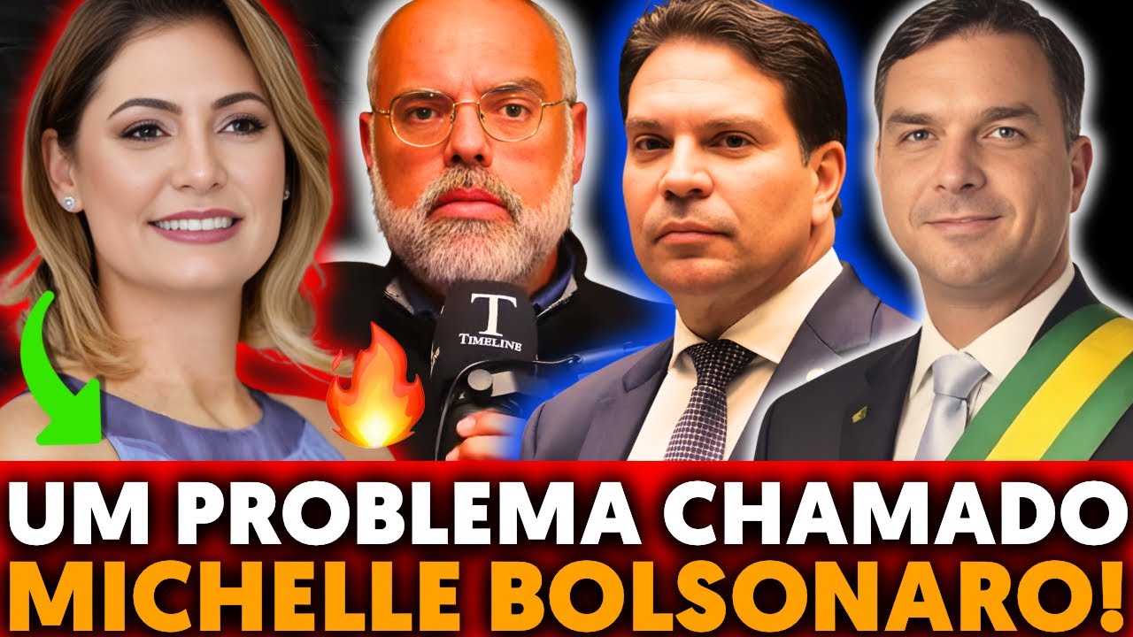 🚨 ALLAN DOS SANTOS: MICHELLE ESTÁ CONTRA FLÁVIO BOLSONARO?