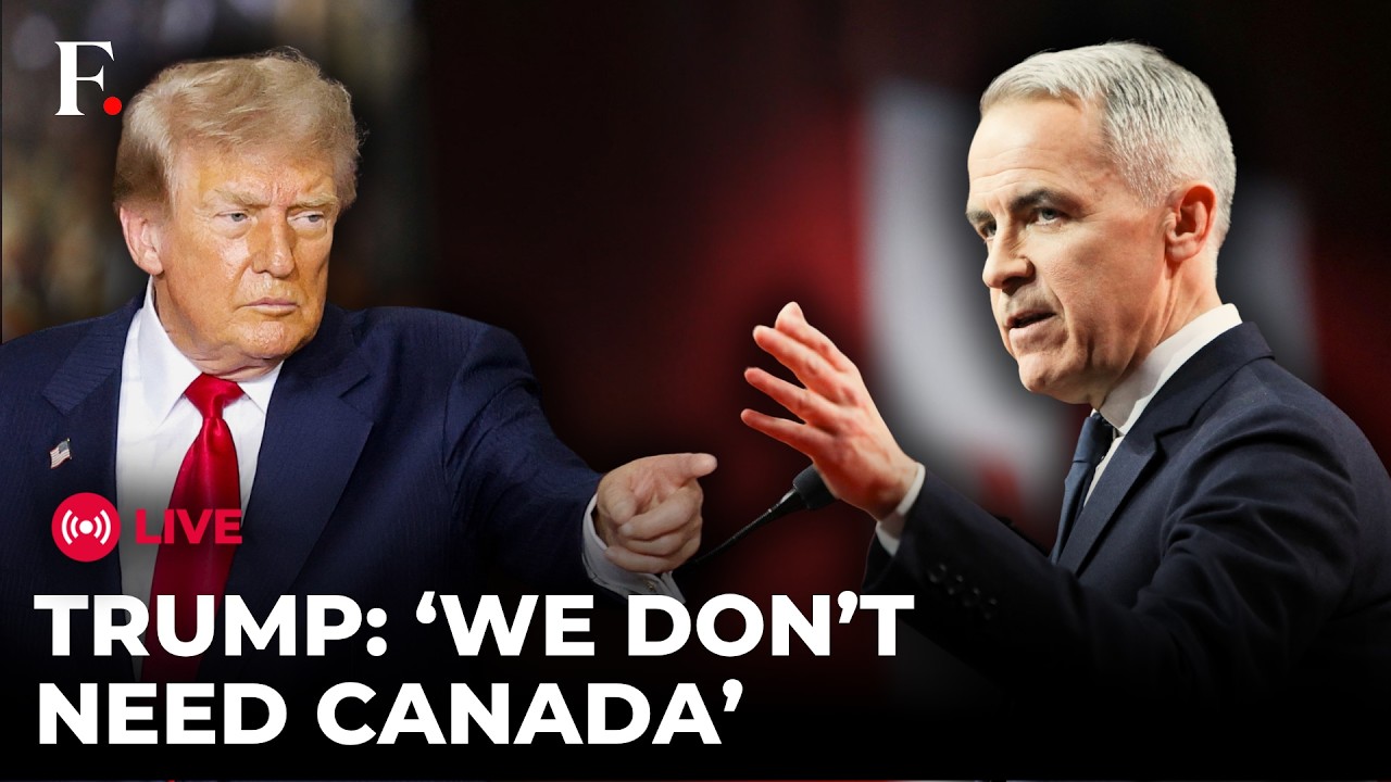 MARK CARNEY LIVE: Canadian PM Speaks As 50% US Tariffs Hit Canadian Cars, Trucks & Parts