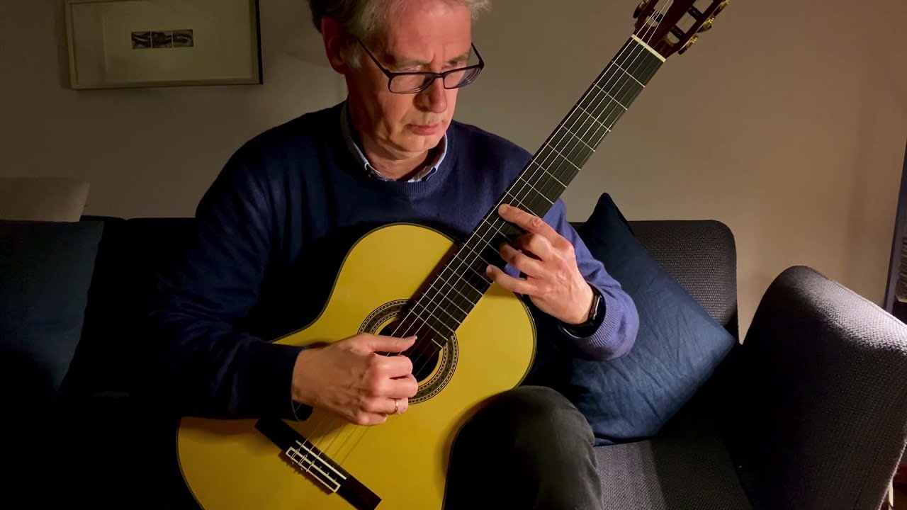 'Duerme mi Tripón', Otilio Galíndez - performed by Thomas Müller-Pering,  guitar by Martínez DF-69