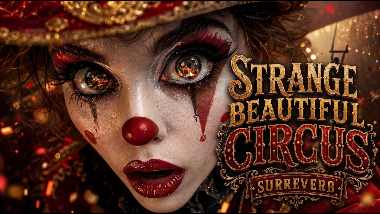 AI Music Video | Strange Beautiful Circus I Surreverb | 4K Cinematic AI Art