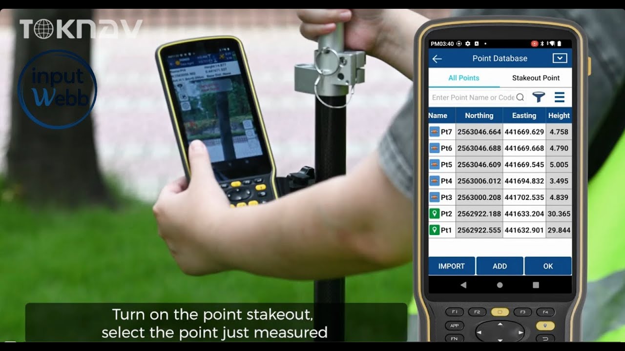 Presentación de equipo GPS RTK IMU Toknav T30 (Láser + cámara AR)