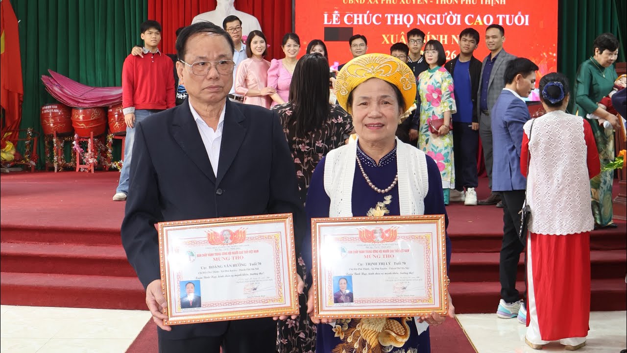  Mừng Thọ/ BỐ MẸ & các cụ thôn phú thịnh 2026