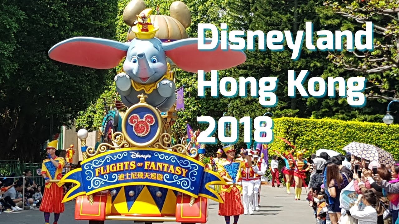 Disneyland Hong Kong Flights of Fantasy Parade 2018