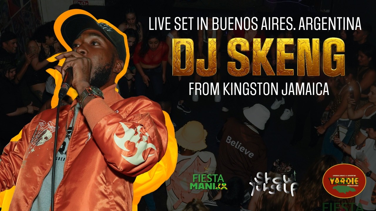 DJ SKENG LIVE IN ARGENTINA - from Jamaica to di world