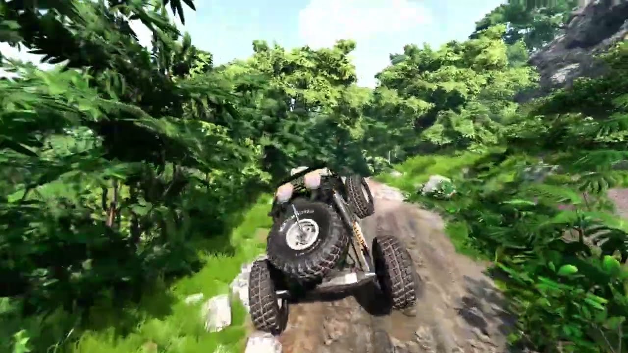 BeamNG Drive Off Road King | Extreme 4x4 Mud, Hill Climb & Crash Test