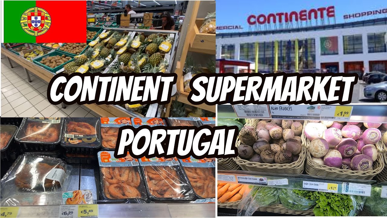 Biggest CONTINENT supermarket in PORTUGAL || Lisbon supermarket tour#europe #dailyvlog #lisboa