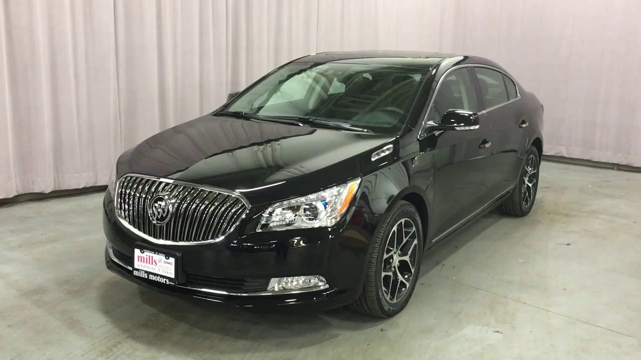 2016 Buick LaCrosse Sport Touring FWD Black Mills Motors Buick GMC Oshawa ON Stock# 160747