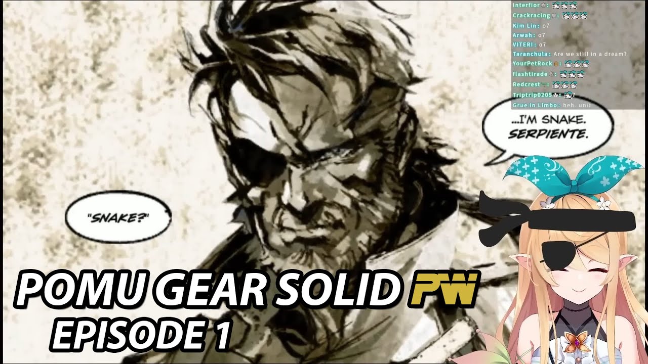 Pomu Rainpuff играет в MGS: Peace Walker (Highlights EP1: An Army Without Borders)【NIJISANJI EN】