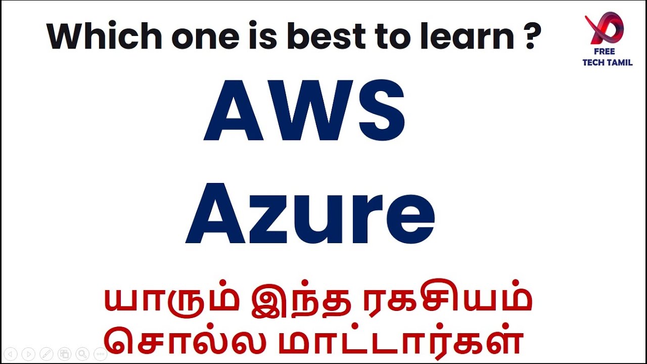 Which one is best to learn AWS  or Azure ? | யாரும் இந்த ரகசியம் சொல்ல மாட்டார்கள் - Tamil