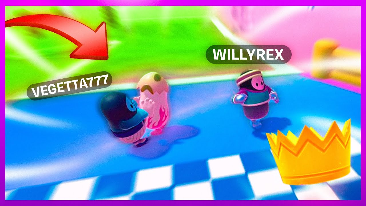 ELIMINARON A VEGETTA! EL JUGADOR MAS TOXICO DE FALL GUYS!