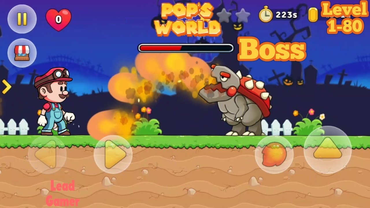 Pop's world - running game | Level 1-80 |  #gameplay #games #gaming