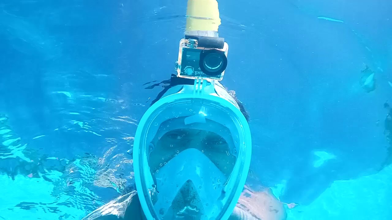 Doogee S68 Pro Smartphone Underwater Video Sample @ Hotel Club Tismana Pool - Jupiter