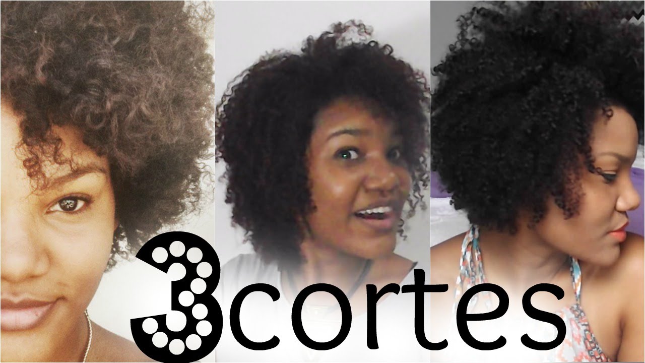 3 cortes para cabelo crespo curto em casa - Aline Freitas