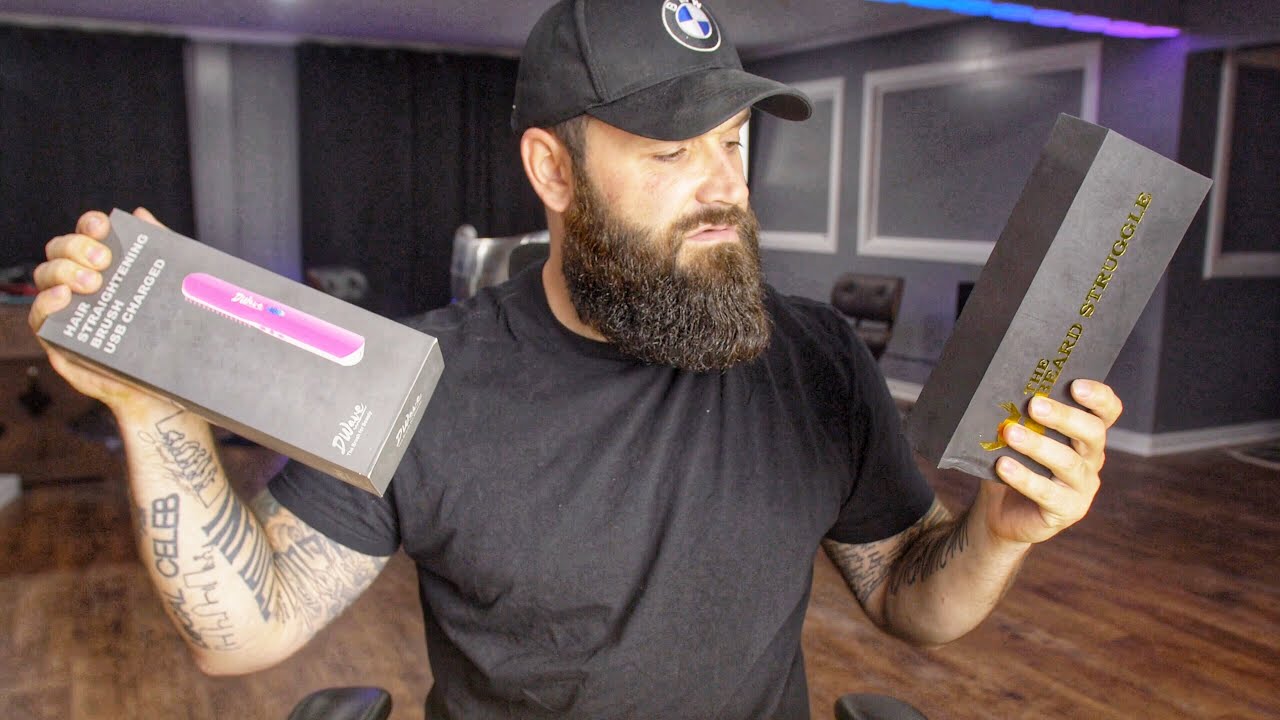 ОБМАН? | Расческа для выпрямления Beard Struggle с подогревом