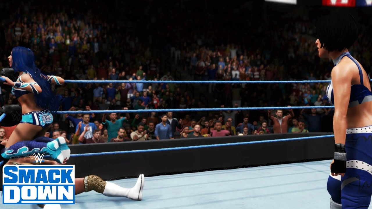 WWE 2K20 SMACKDOWN THE GOLDEN ROLE MODELS VS THE IICONICS